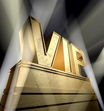 VIP Very important people monument