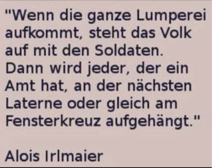 Alois Irlmaier: Prophezeiung