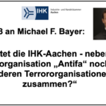 IHK-Aachen und "Antifa": die Hetzjagd auf ein Mitglied, Teil 8 IHK-NRW