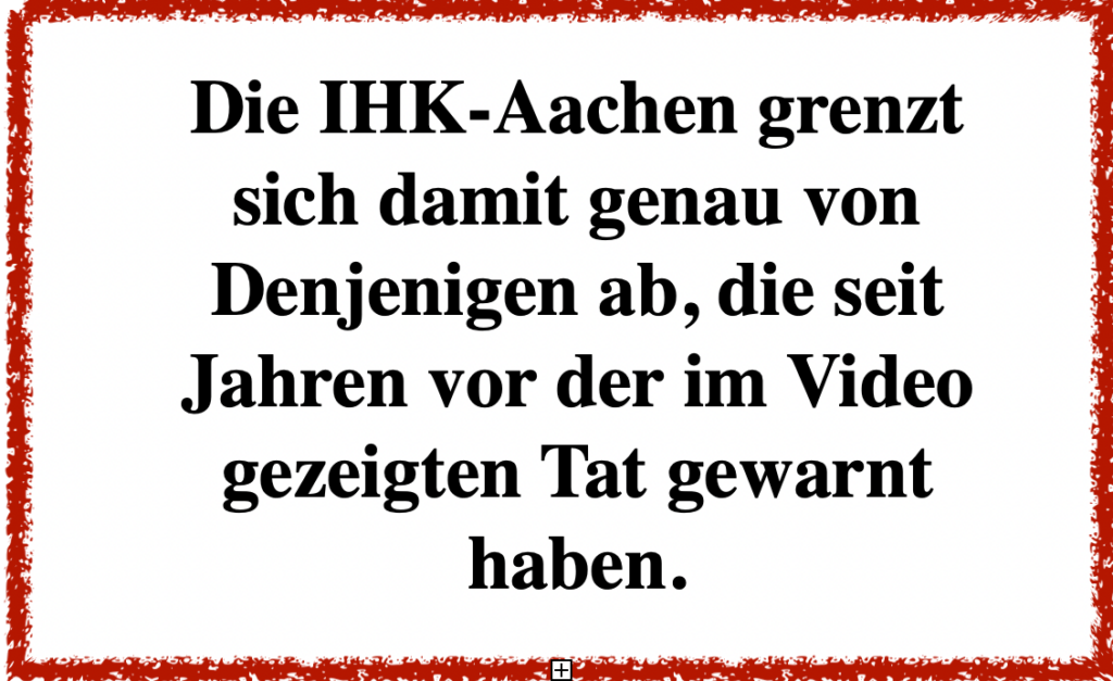 IHK.de/Aachen: gegen Rechts.. u. gegen Rassismus, 2